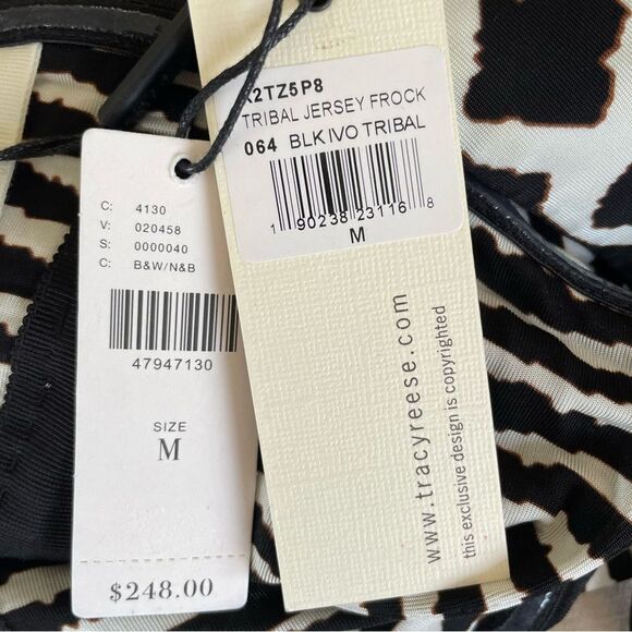 Anthropologie X Tracy Reese Tribal Jersey Frock Size Medium - Picture 9 of 14